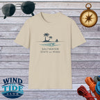 Saltwater State of Mind T-Shirt — Coastal Palm Beach Tee