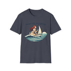 Blow Me Offshore Sailboat Tee — Vintage Pinup Sailing T-Shirt