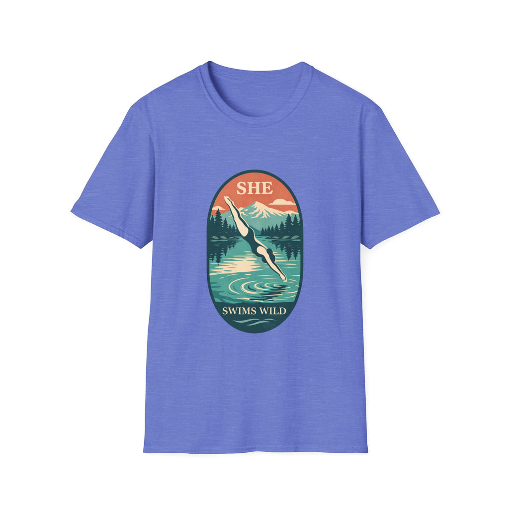 She Swims Wild T-Shirt