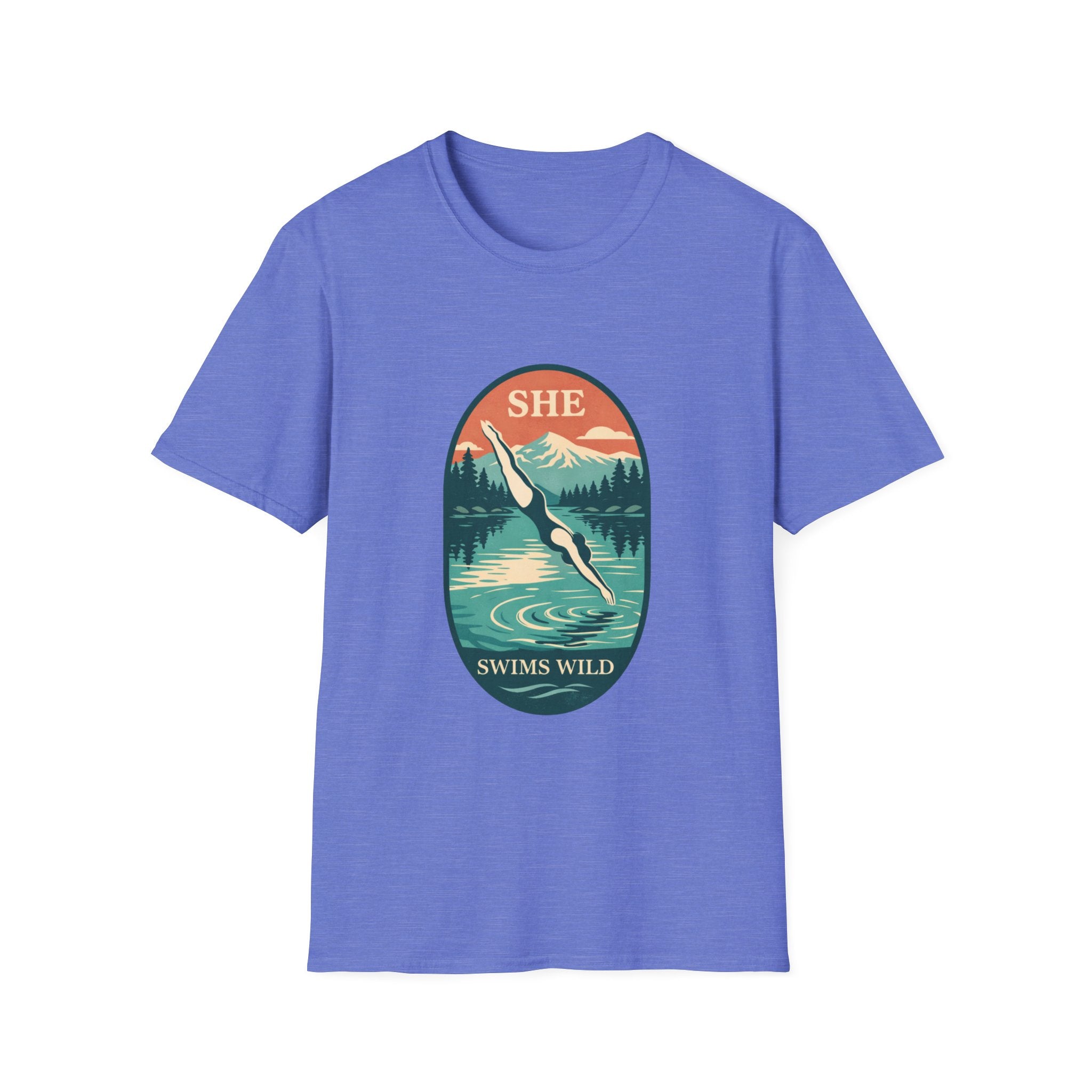 She Swims Wild T-Shirt