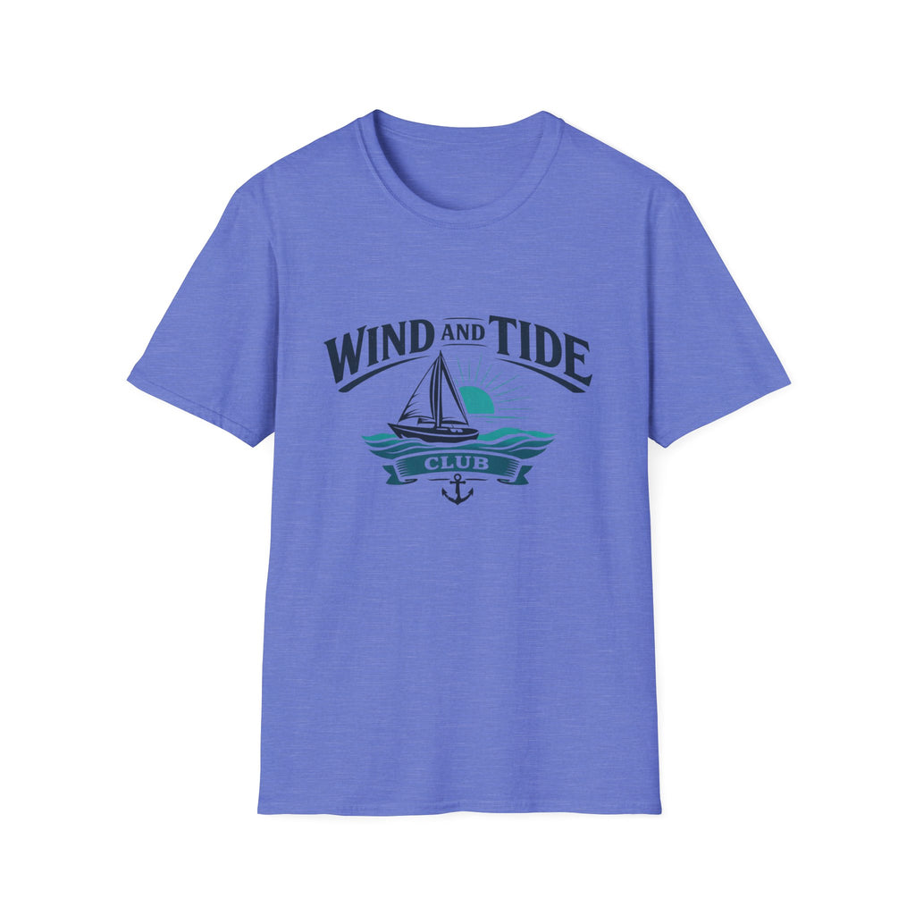 Wind and Tide Club Sailing T-Shirt — Nautical Boat Tee
