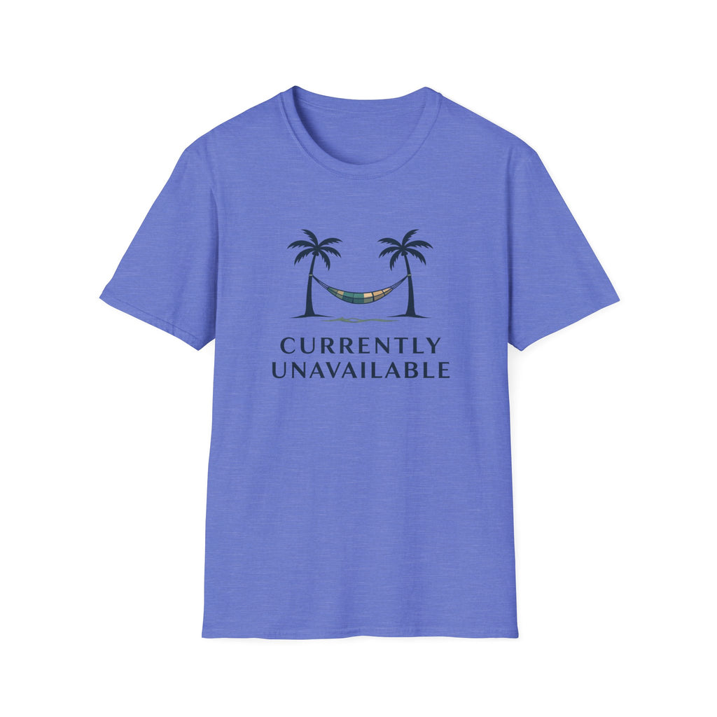 Currently Unavailable Hammock T-Shirt — Relaxed Beach Vacation Tee