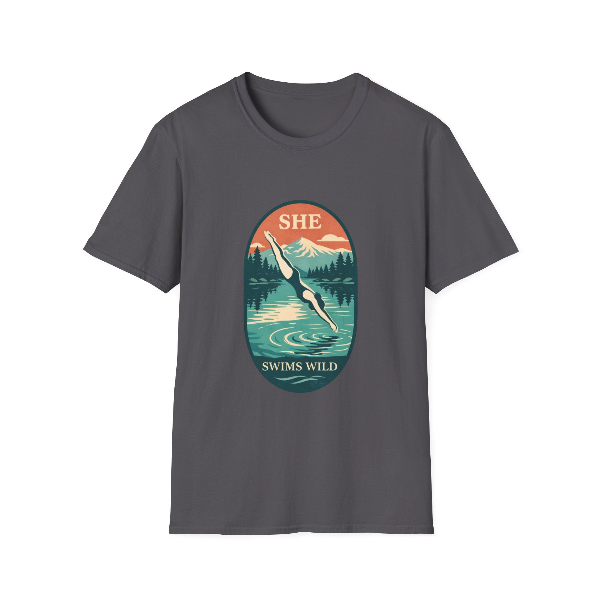 She Swims Wild T-Shirt