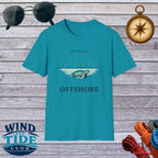 Offshore Turtle 'No Rush' T‑Shirt