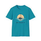 Sailboat "We Made It" T-Shirt — Sunset Nautical Tee