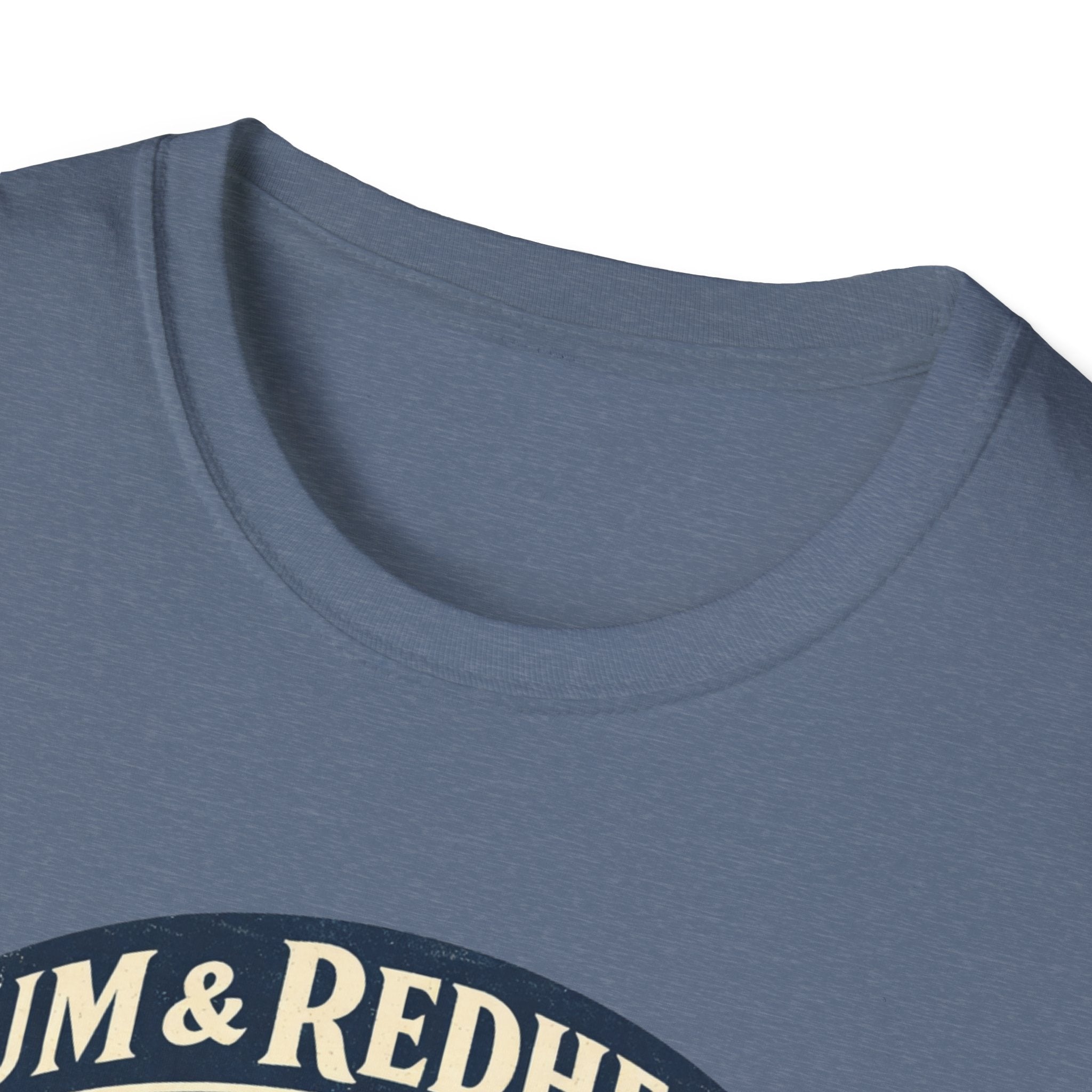 Rum & Redheads Retro Pinup T-Shirt — "Good Decisions Not Included"