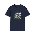 Paddle & Waves T‑Shirt — "Unedited Unfiltered" Kayaking Graphic Tee