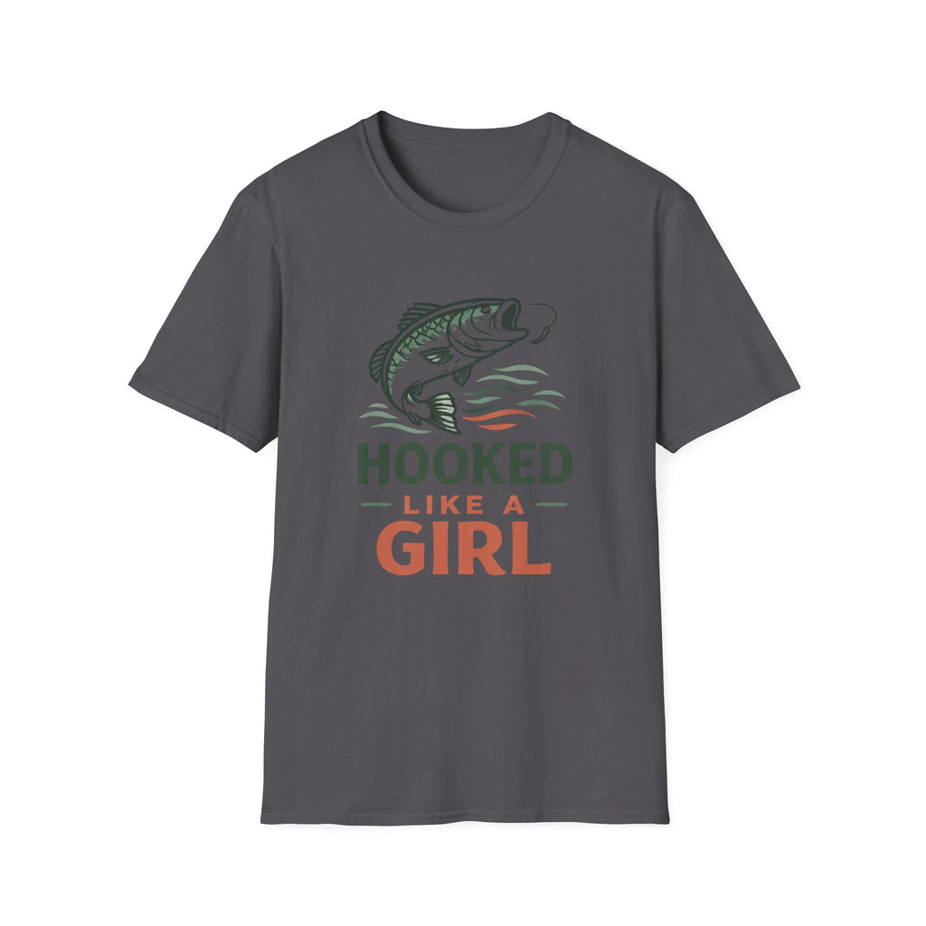 Hooked Like a Girl T-Shirt