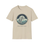 Compass Nautical T-Shirt — "Chart Your Course" Adventure Tee