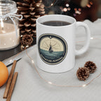 Nautical Compass Ceramic Mug — Wind & Tide Club 11oz/15oz