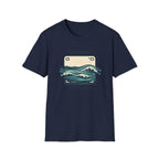 T-Shirt — "No Filter Just Water" Ocean Wave Camera Graphic