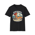 Rum Runner Beach T-Shirt — 'Rum Runner: Salt, Sun & Bad Decisions' Vintage Pinup Tee