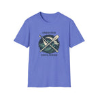 Paddle & Waves T‑Shirt — "Unedited Unfiltered" Kayaking Graphic Tee