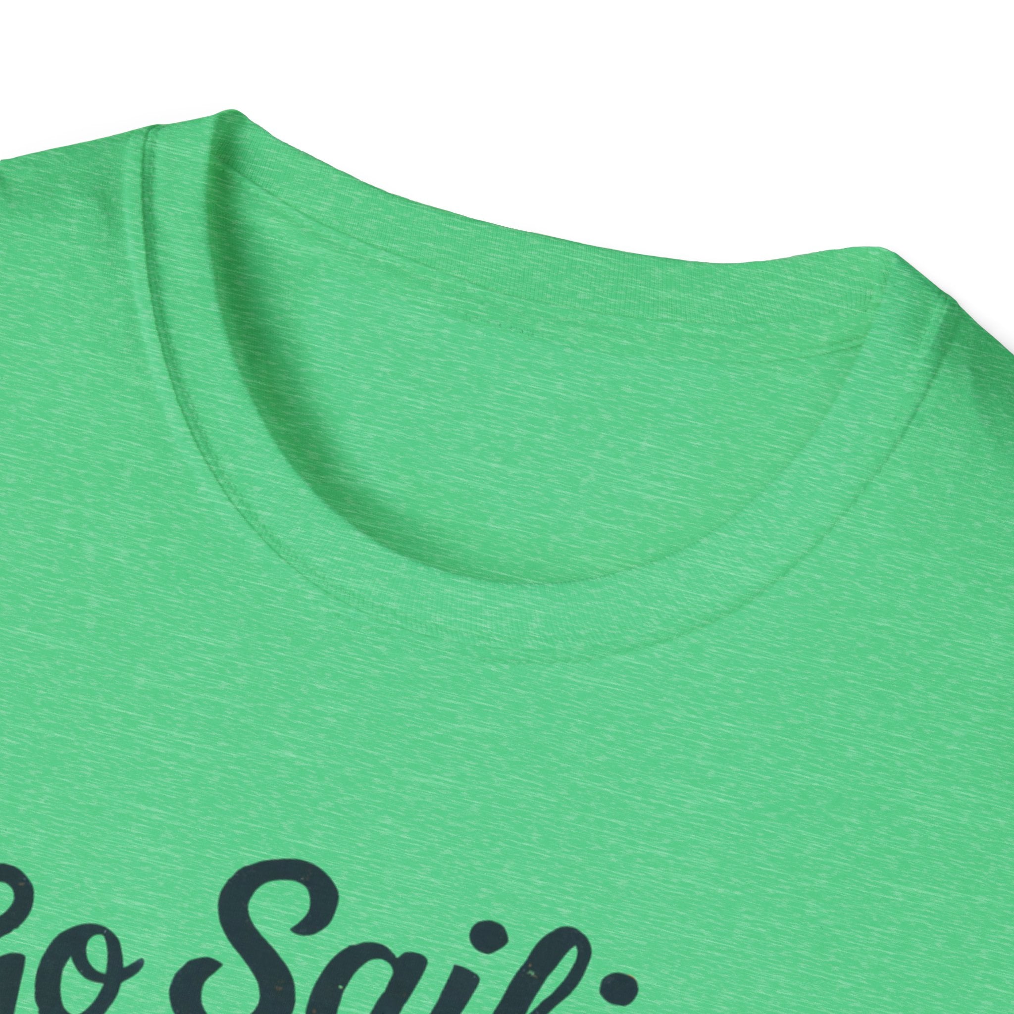 Sailing Humor T-Shirt - "Go Sailing Worst Case You Get Tangled in the Rigging" Nautical Tee