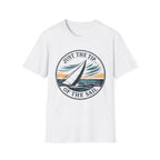 Sailboat Graphic T‑Shirt — "Just the Tip of the Sail" Nautical Tee
