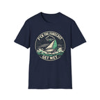 Funny Sailing T-Shirt - "F*ck the Forecast, Get Wet"