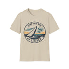 Sailboat Graphic T‑Shirt — "Just the Tip of the Sail" Nautical Tee