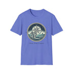 Compass Nautical T-Shirt — "Chart Your Course" Adventure Tee