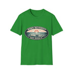 Born Reverent Ocean T-Shirt — "Got Over It" Retro Sunrise Graphic