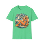 Let's Get Nautical T-Shirt – Retro Pinup Beach Sailing Graphic Tee