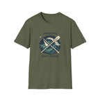 Paddle & Waves T‑Shirt — "Unedited Unfiltered" Kayaking Graphic Tee