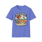 Rum Runner Beach T-Shirt — 'Rum Runner: Salt, Sun & Bad Decisions' Vintage Pinup Tee