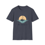 Sailboat "We Made It" T-Shirt — Sunset Nautical Tee