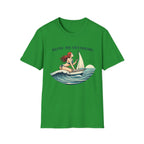 Blow Me Offshore Sailboat Tee — Vintage Pinup Sailing T-Shirt