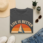 Life Is Better on Two Hulls T-Shirt – Wind and Tide Club