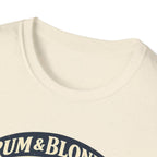 Rum & Blonds Vintage Pinup T-Shirt — 'Good Decisions Not Included' Beach Tee