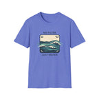 T-Shirt — "No Filter Just Water" Ocean Wave Camera Graphic