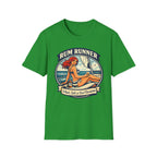 Rum Runner Beach T-Shirt — 'Rum Runner: Salt, Sun & Bad Decisions' Vintage Pinup Tee