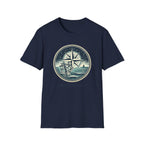 Compass Nautical T-Shirt — "Chart Your Course" Adventure Tee