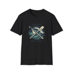 Paddle & Waves T‑Shirt — "Unedited Unfiltered" Kayaking Graphic Tee