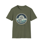 Compass Nautical T-Shirt — "Chart Your Course" Adventure Tee