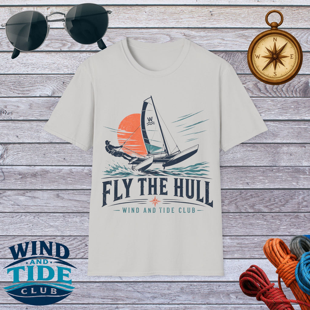 Fly the Hull T-Shirt – Wind and Tide Club