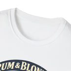 Rum & Blonds Vintage Pinup T-Shirt — 'Good Decisions Not Included' Beach Tee
