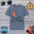 Fly the Hull T-Shirt – Wind and Tide Club
