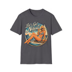 Let's Get Nautical T-Shirt – Retro Pinup Beach Sailing Graphic Tee