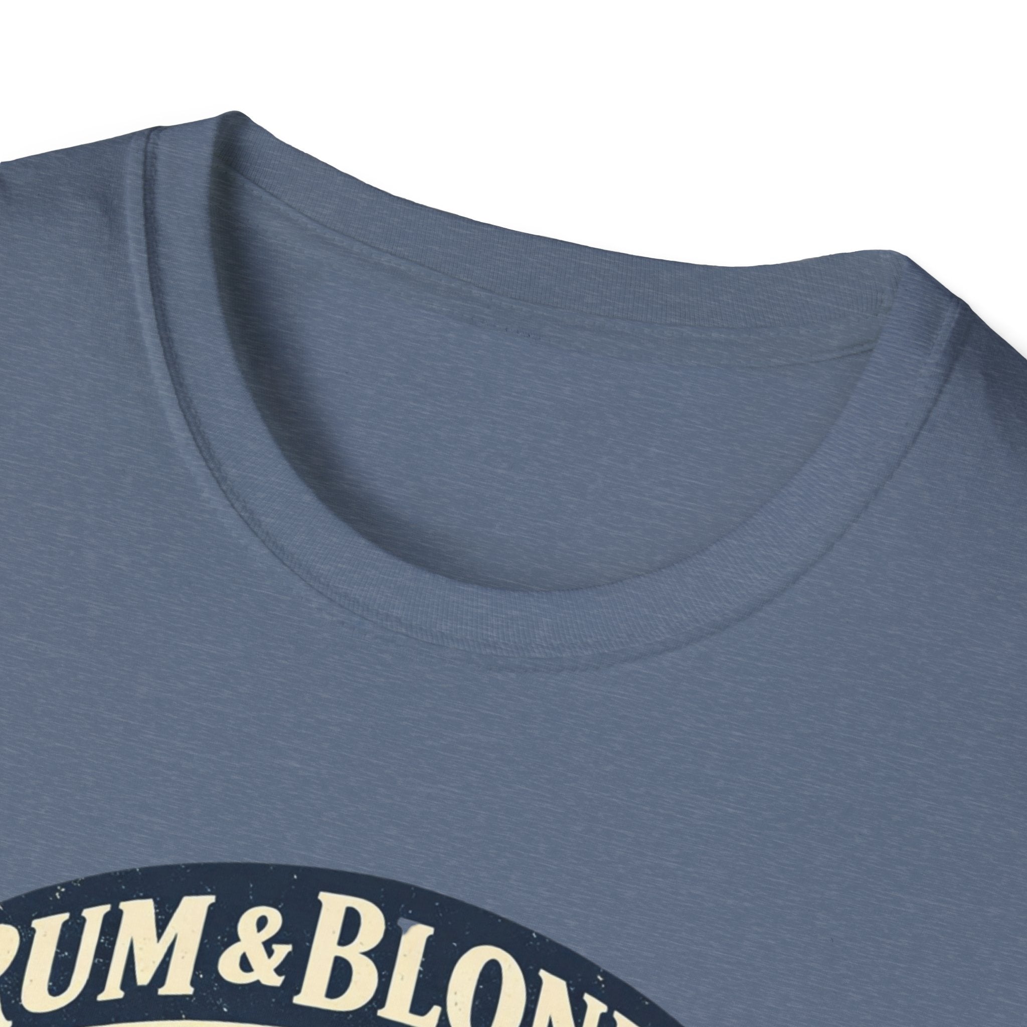 Rum & Blonds Vintage Pinup T-Shirt — 'Good Decisions Not Included' Beach Tee