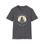 Nautical 'Follow the Wind' Sailboat T-Shirt – Vintage Ocean Crew Tee