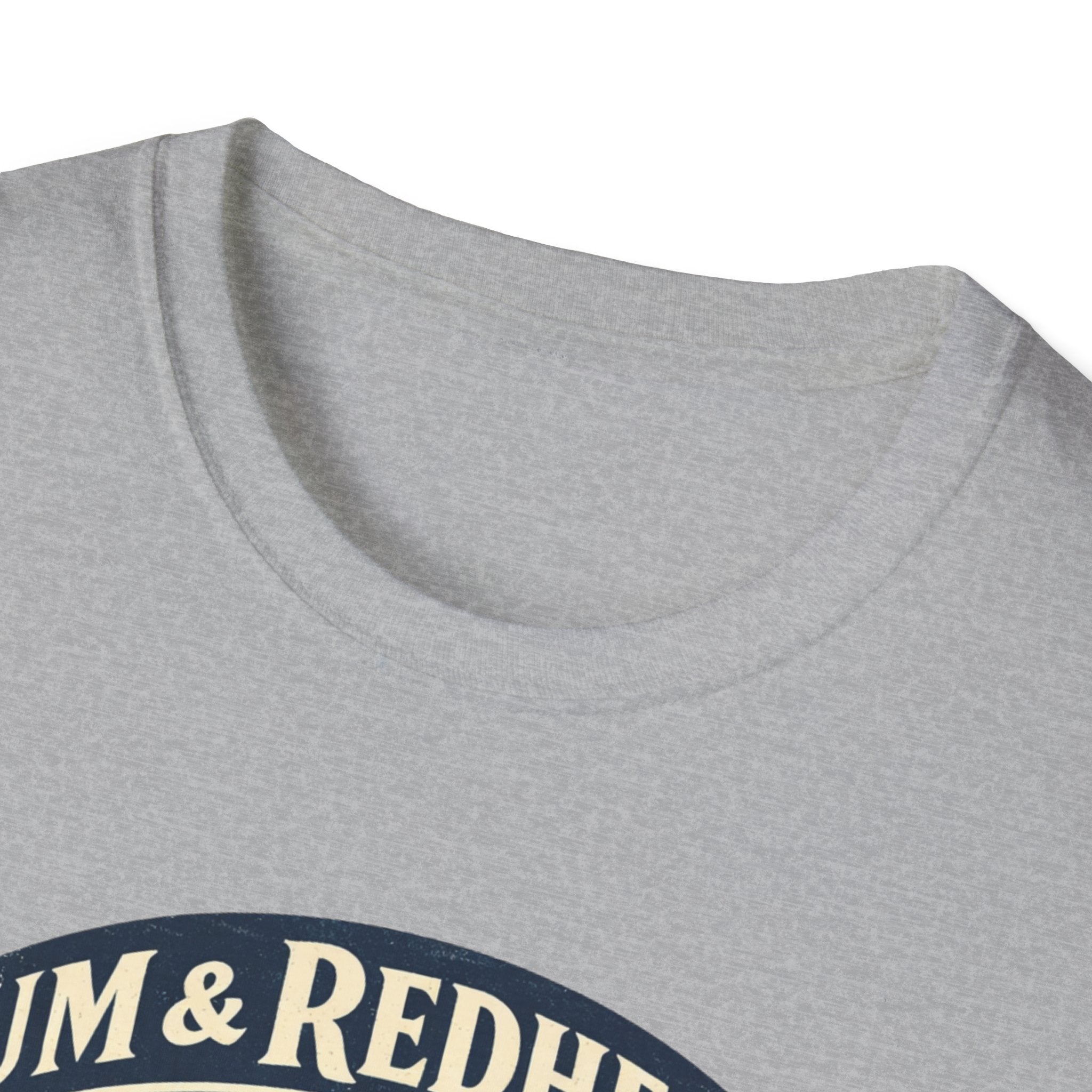 Rum & Redheads Retro Pinup T-Shirt — "Good Decisions Not Included"