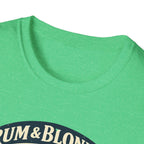 Rum & Blonds Vintage Pinup T-Shirt — 'Good Decisions Not Included' Beach Tee