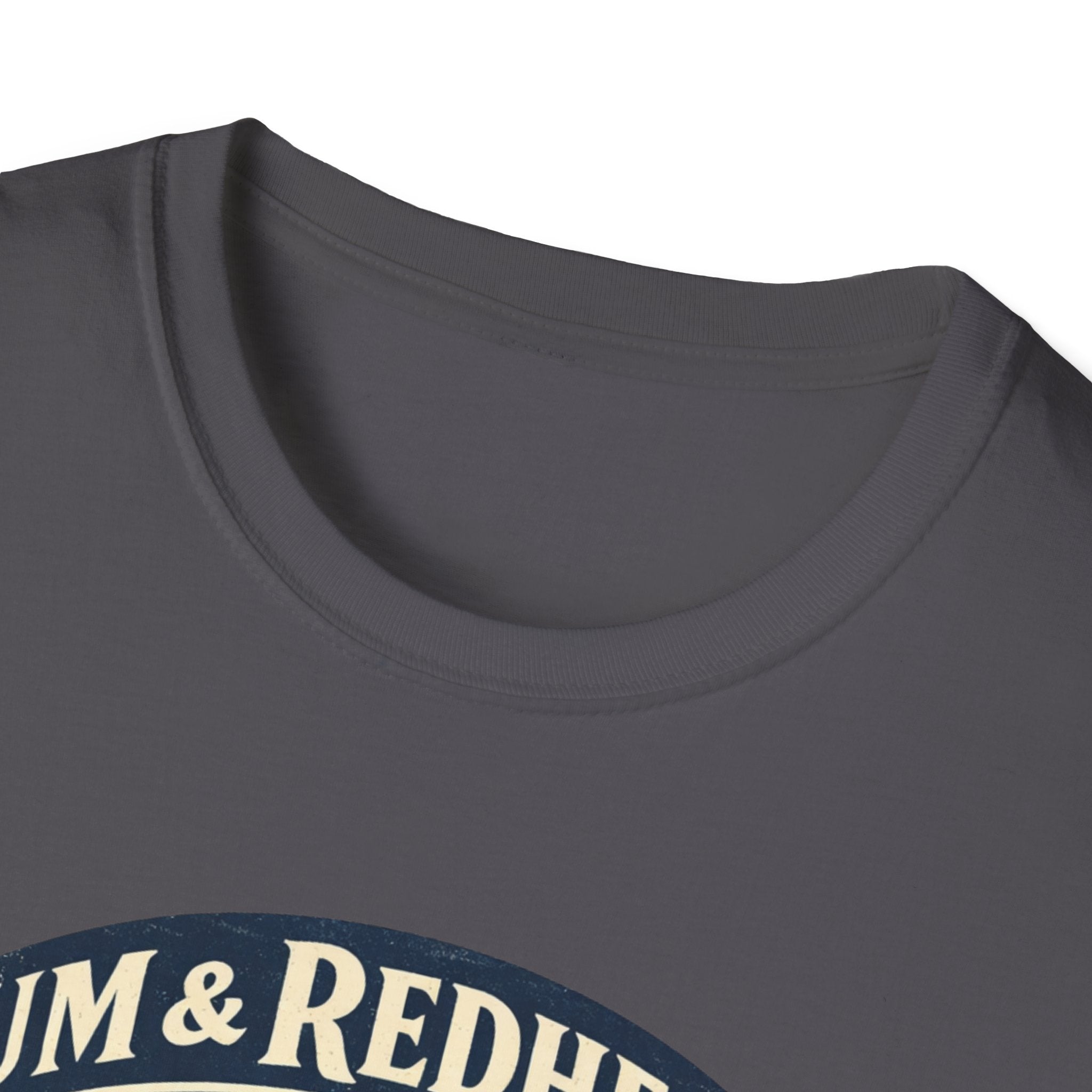 Rum & Redheads Retro Pinup T-Shirt — "Good Decisions Not Included"