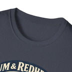 Rum & Redheads Retro Pinup T-Shirt — "Good Decisions Not Included"