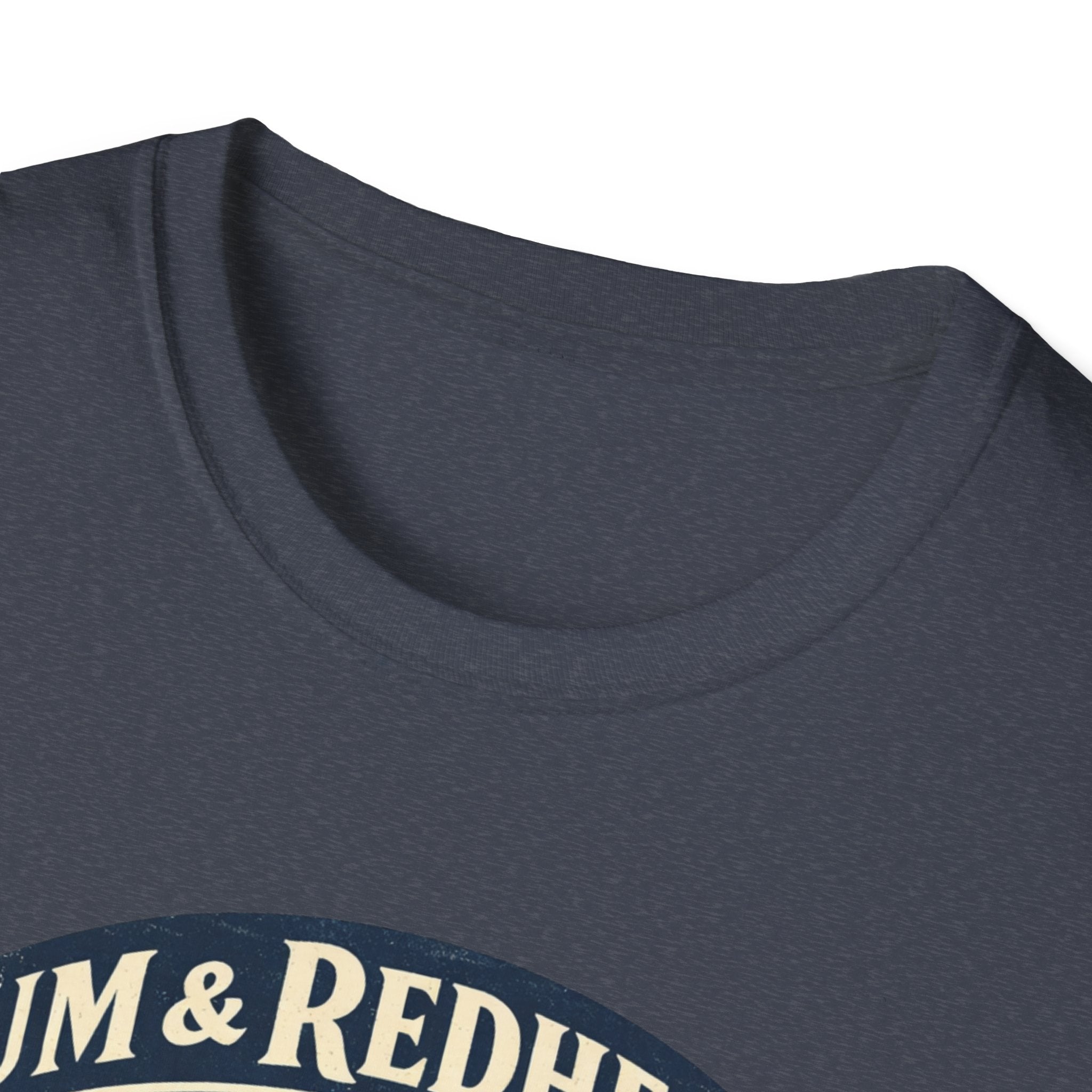 Rum & Redheads Retro Pinup T-Shirt — "Good Decisions Not Included"