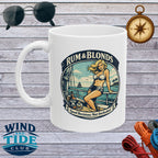 Rum & Blonds Coffee Mug — Good Decisions Not Included