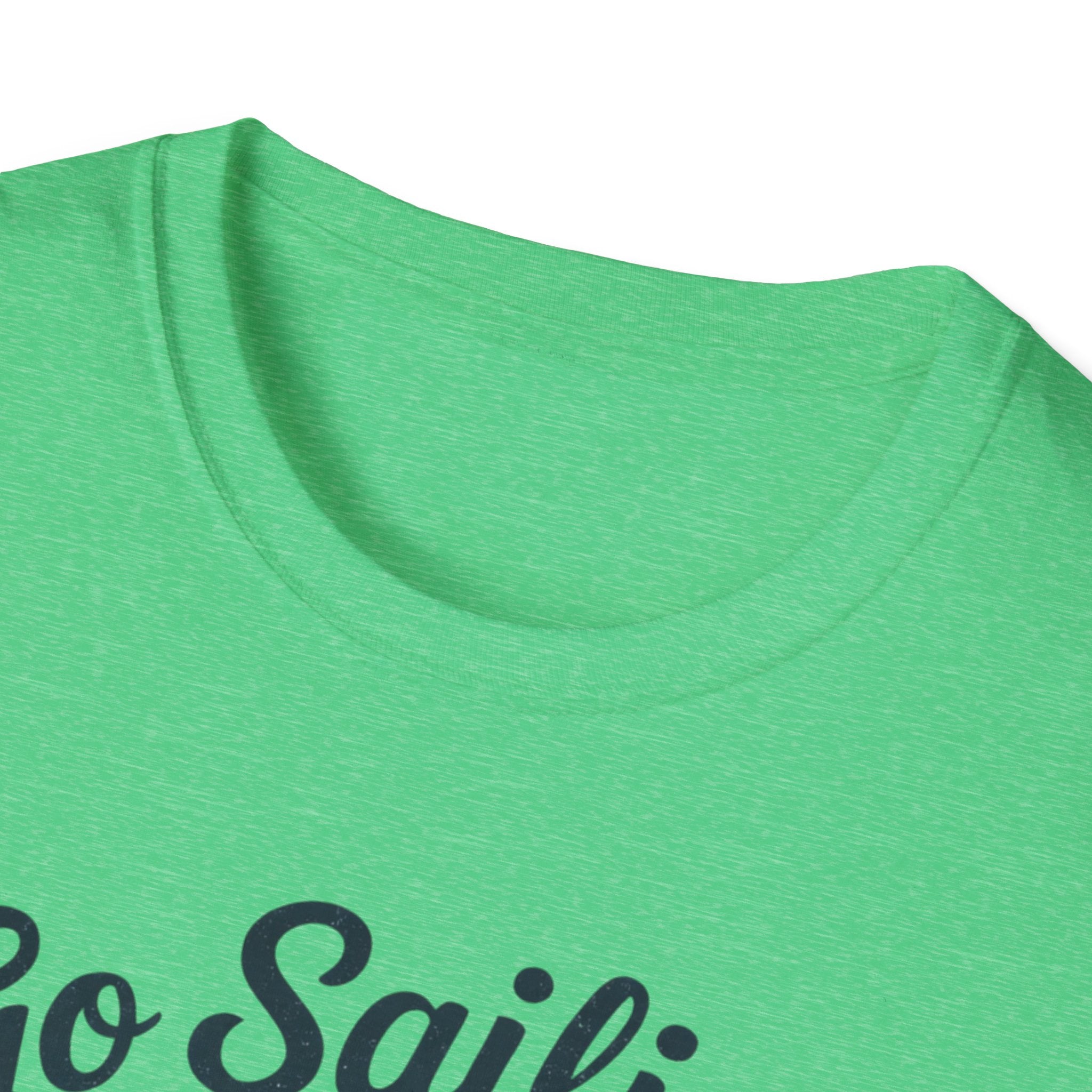 Sailing T-Shirt — “Go Sailing, Worst Case You Drop Anchor” Nautical Graphic Tee