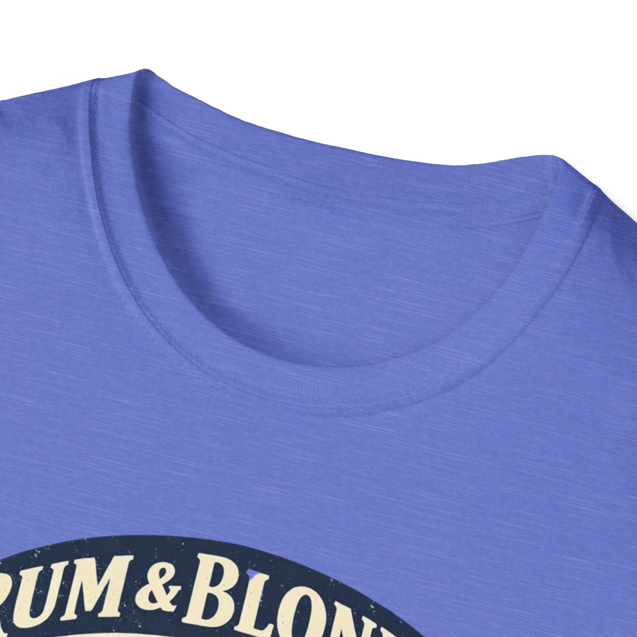 Rum & Blonds Vintage Pinup T-Shirt — 'Good Decisions Not Included' Beach Tee