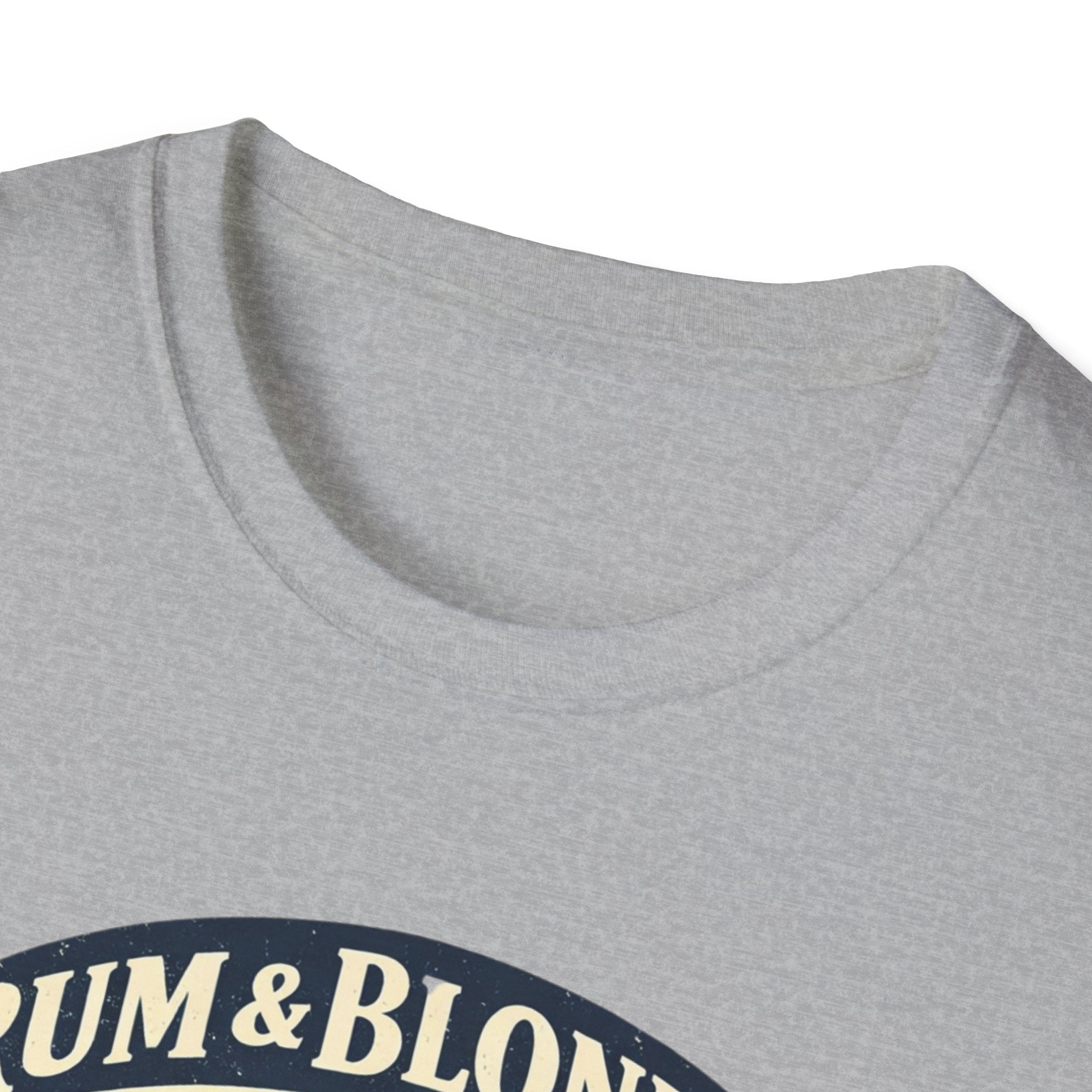 Rum & Blonds Vintage Pinup T-Shirt — 'Good Decisions Not Included' Beach Tee